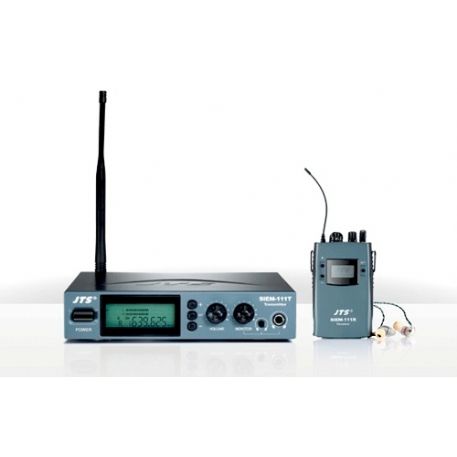 Sistema in ear monitor wireless UHF PLL 638MHz- 662 MHz SIEM-111SYS/1 JTS