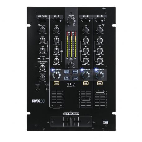Mixer professionale per DJ a 3+1 canali RMX-33i RELOOP