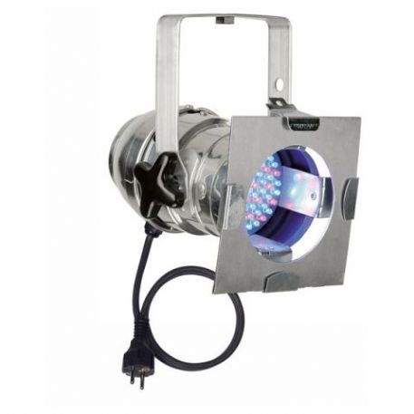 Faro Proiettore LED Par 36 Polished RGB DMX Showtec 42410