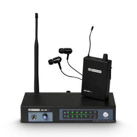 Sistema di Monitoraggio Individuale senza Fili 864,100 MHz LD Systems MEI ONE 2