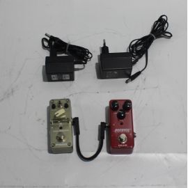 COPPIA PEDALE MINI CORE DISTORTION NUX NDS-2 Brownie E OVERDRIVE TOM'SLINE AGR3S Michael Angelo Batio - Usati