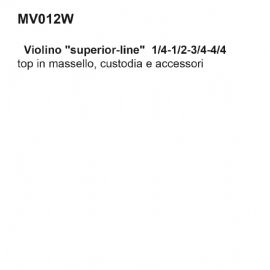 VIOLINO DAM MV012W34 3/4 SUPERIOR LINE, TOP IN MASSELLO, CUSTODIA E ACCESSORI