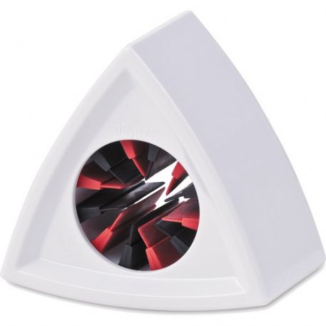 Portalogo universale (19/40mm) triangolare per Microfoni o Radiomicrofoni , bianco 107308 RYCOTE