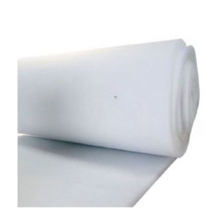 MATERIALE FONOASSORBENTE POLIESTERE BIANCO CIARE YAC827 100 x 50 cm x H2.5mm PER CASSA ACUSTICA