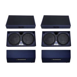 COPPIA MONITOR TURBOSOUND TMW-212 LF 2 x 12'' HF 1 x 1'' 350W RMS 4 OHM 110-18.000 Hz - Usati